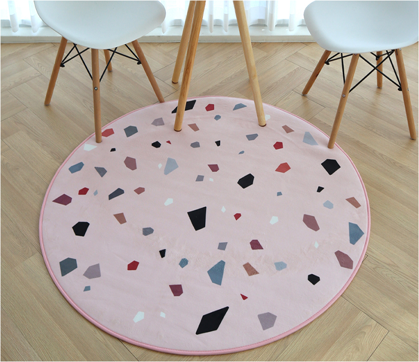 Crayon Round Rug