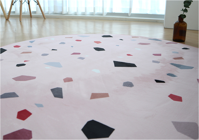 Crayon Round Rug