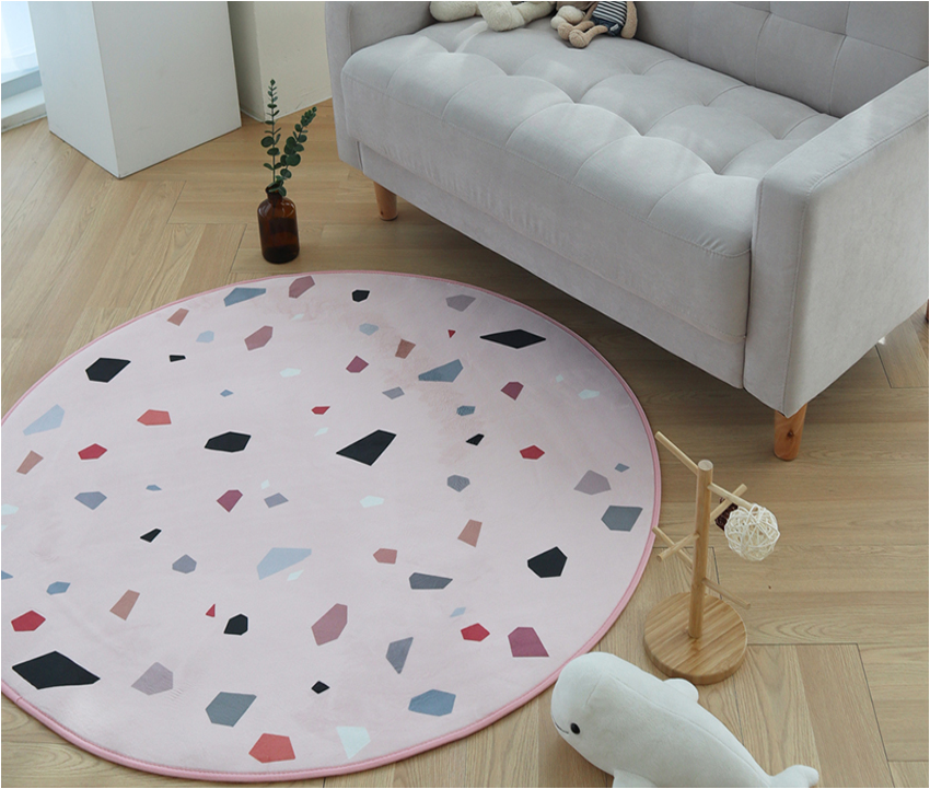 Crayon Round Rug