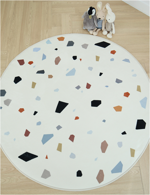 Crayon Round Rug