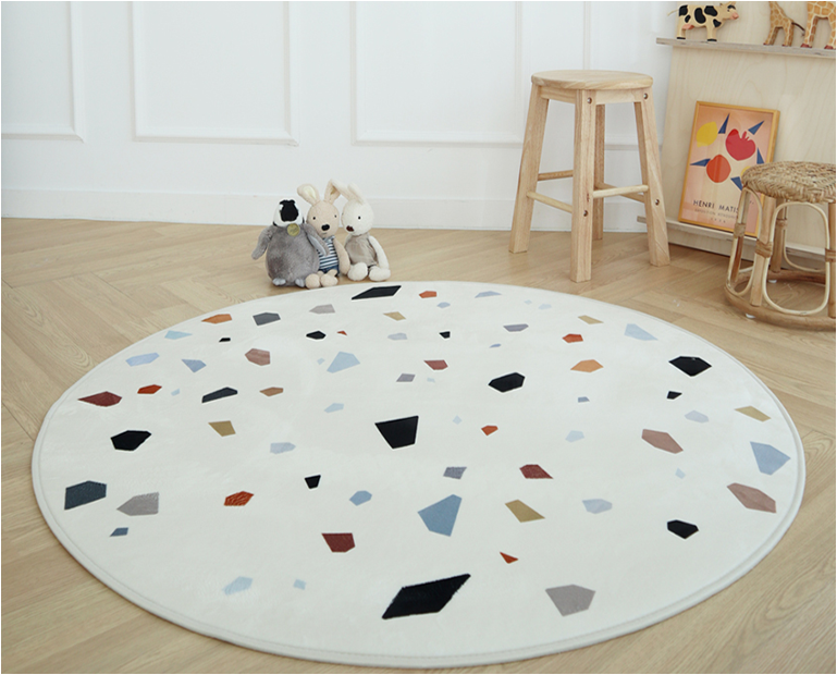 Crayon Round Rug