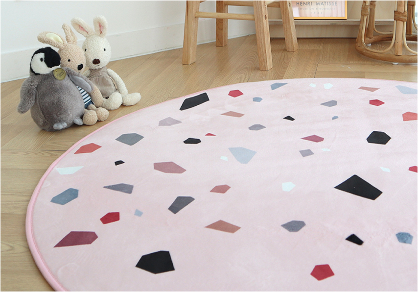 Crayon Round Rug