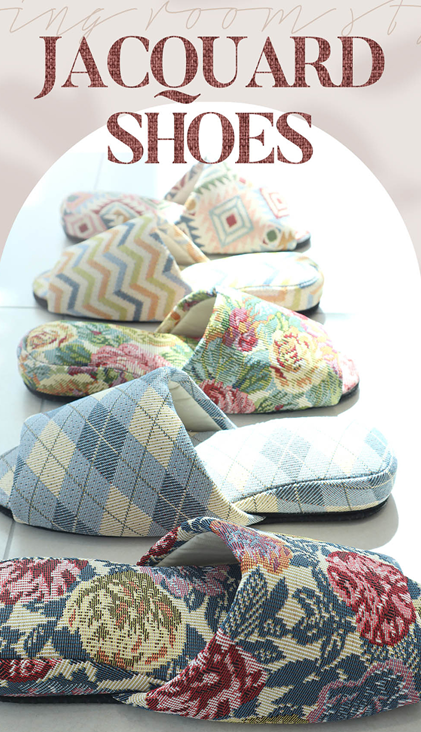 Jacquard Silppers