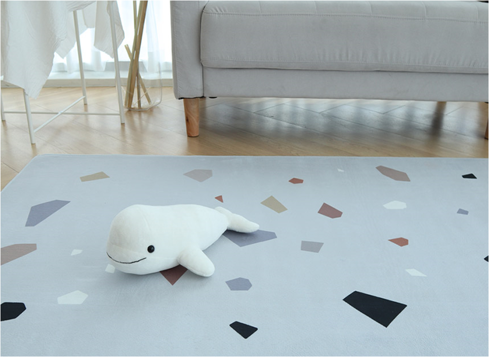 Crayon Square Rug
