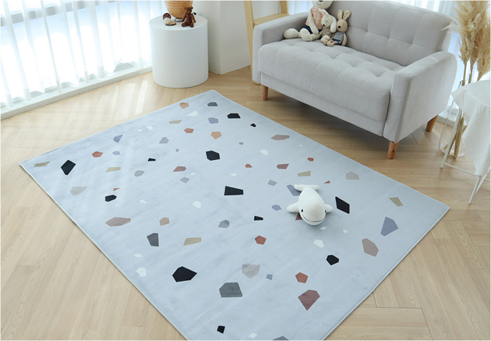 Crayon Square Rug