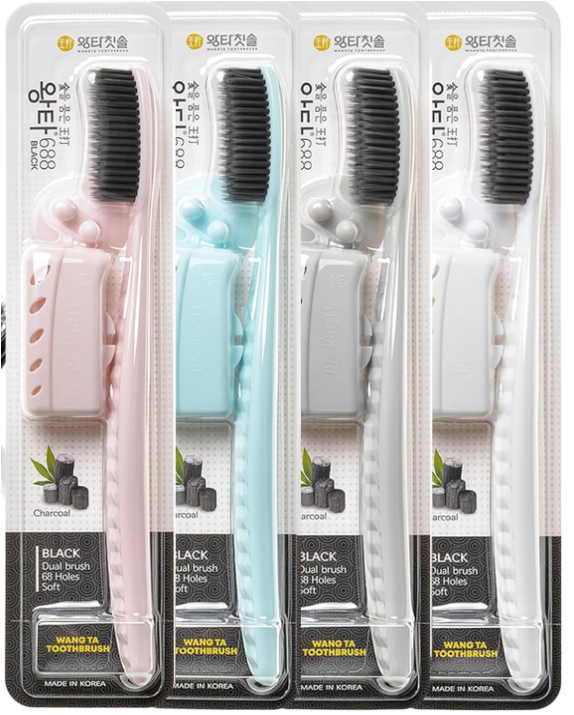 Wangta Black(Chacoal) Toothbrush
