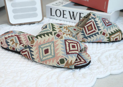 Woman Heeled Slippers