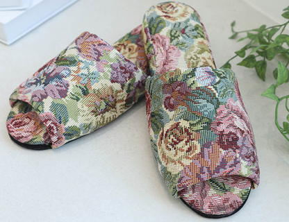 Woman Heeled Slippers