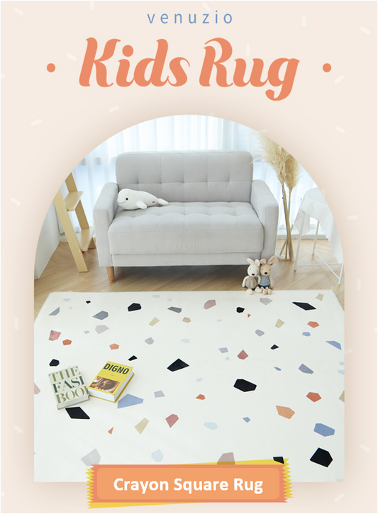 Crayon Square Rug