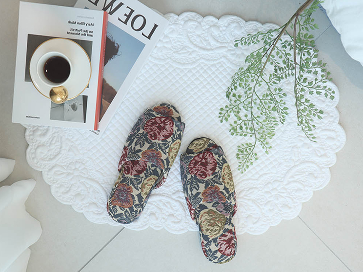 Woman Heeled Slippers