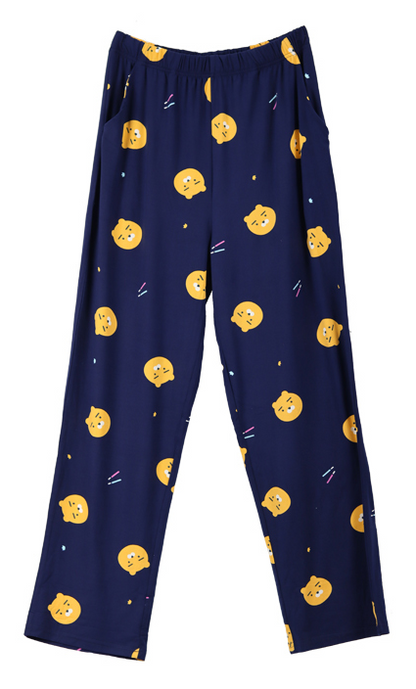 Navy Peach Bottoms