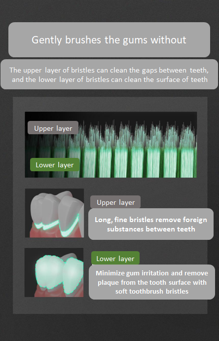 Wangta Black(Chacoal) Toothbrush