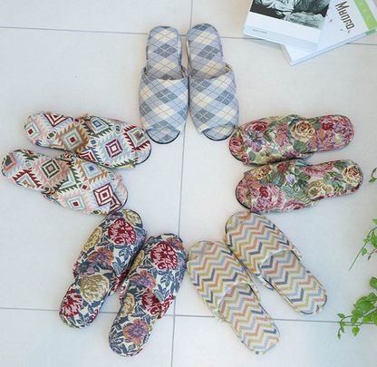 Woman Heeled Slippers