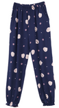 Navy Peach Bottoms