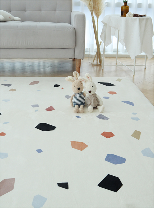 Crayon Square Rug