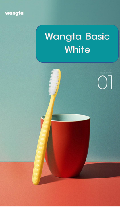 Wangta White Toothbrush
